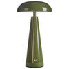 LED-TISCHLEUCHTE Grün Bocono - Grün, Metall (15/15/28cm) - Beliani