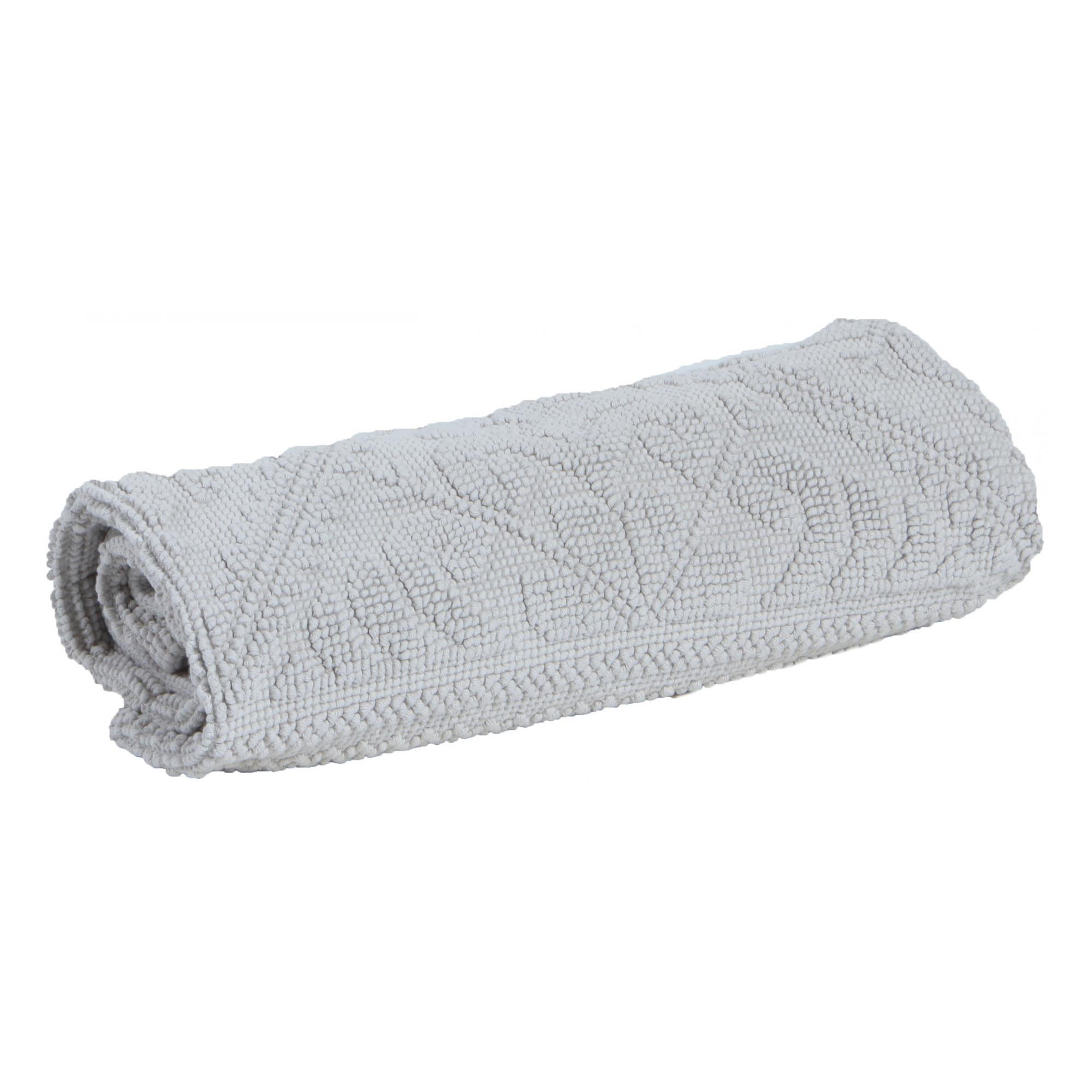 BADEMATTE Enzo kreide 54 x 64 cm - Creme, Textil (54/64cm) - Vivaraise