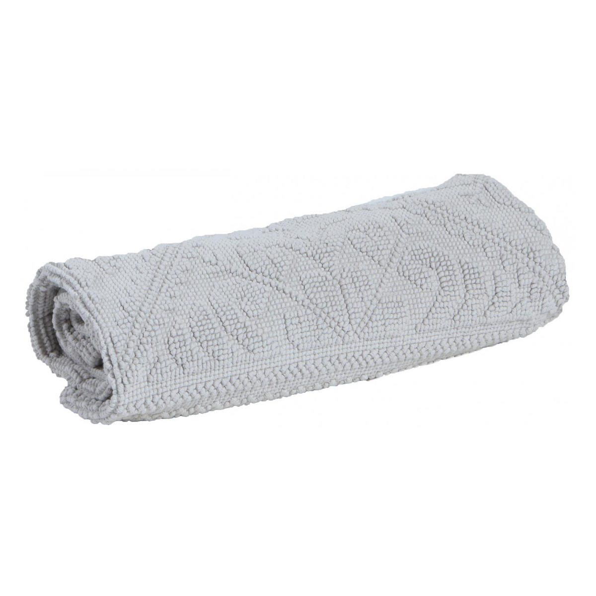 BADEMATTE Enzo kreide 54 x 64 cm - Creme, Textil (54/64cm) - Vivaraise