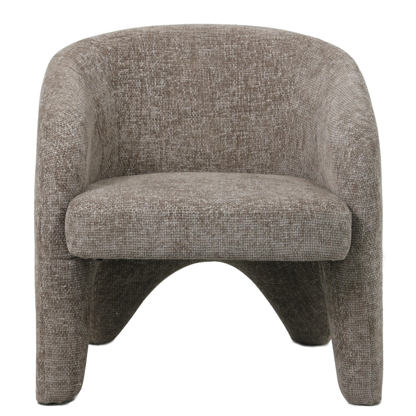 SESSEL aus Stoff, taupe - Taupe, Textil (74/75/73cm) - Giga Meubel