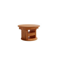 COUCHTISCH rund ausziehbar höhenverstellbar Schubalde 100/100/60 cm - Kirschbaumfarben, Holzwerkstoff (100/100/60cm) - designimpex