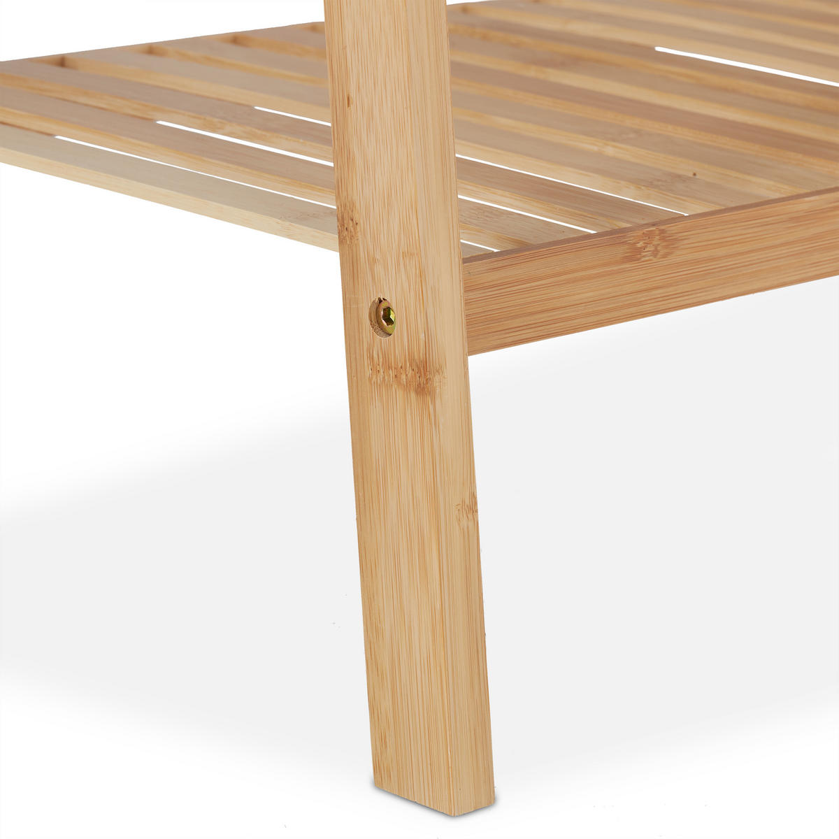 KLEIDERSTÄNDER - Hellbraun, Holz (67/120/35cm) - Relaxdays