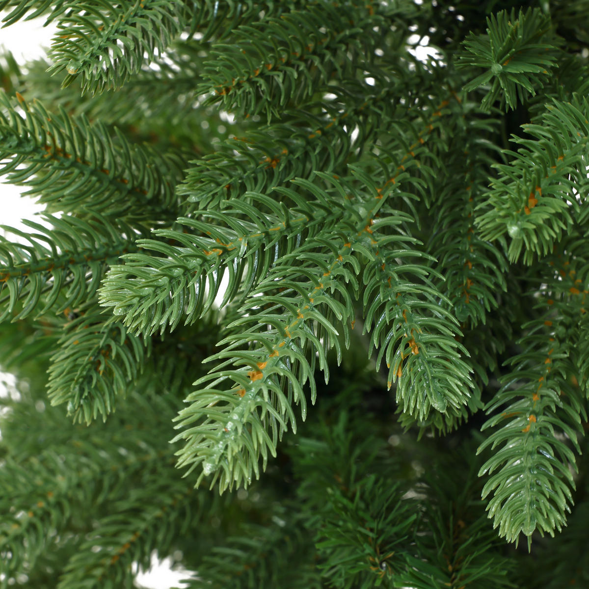 KÜNSTLICHER Weihnachtsbaum 2er Set, 60 & 90 cm, Fichten-Optik - Grün, Kunststoff (95cm) - Hometopia