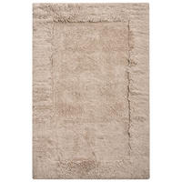 KOUPELNOVÁ PŘEDLOŽKA Světle hnědá 60/90 cm Bavlna Babail - hnědá/světle hnědá, textil (60/90cm) - Beliani
