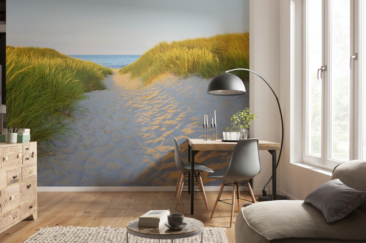 FOTOTAPETE Landschaft 368 x 254 cm - Multicolor, Papier (368/254cm) - Sanders & Sanders