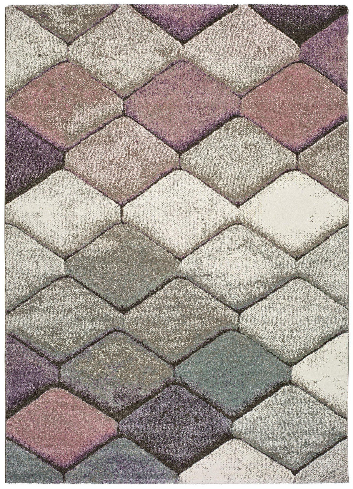 WEBTEPPICH Mehrfarbig Mubis 160/230 cm - Multicolor, Naturmaterialien/Textil (160/230cm) - Atticgo