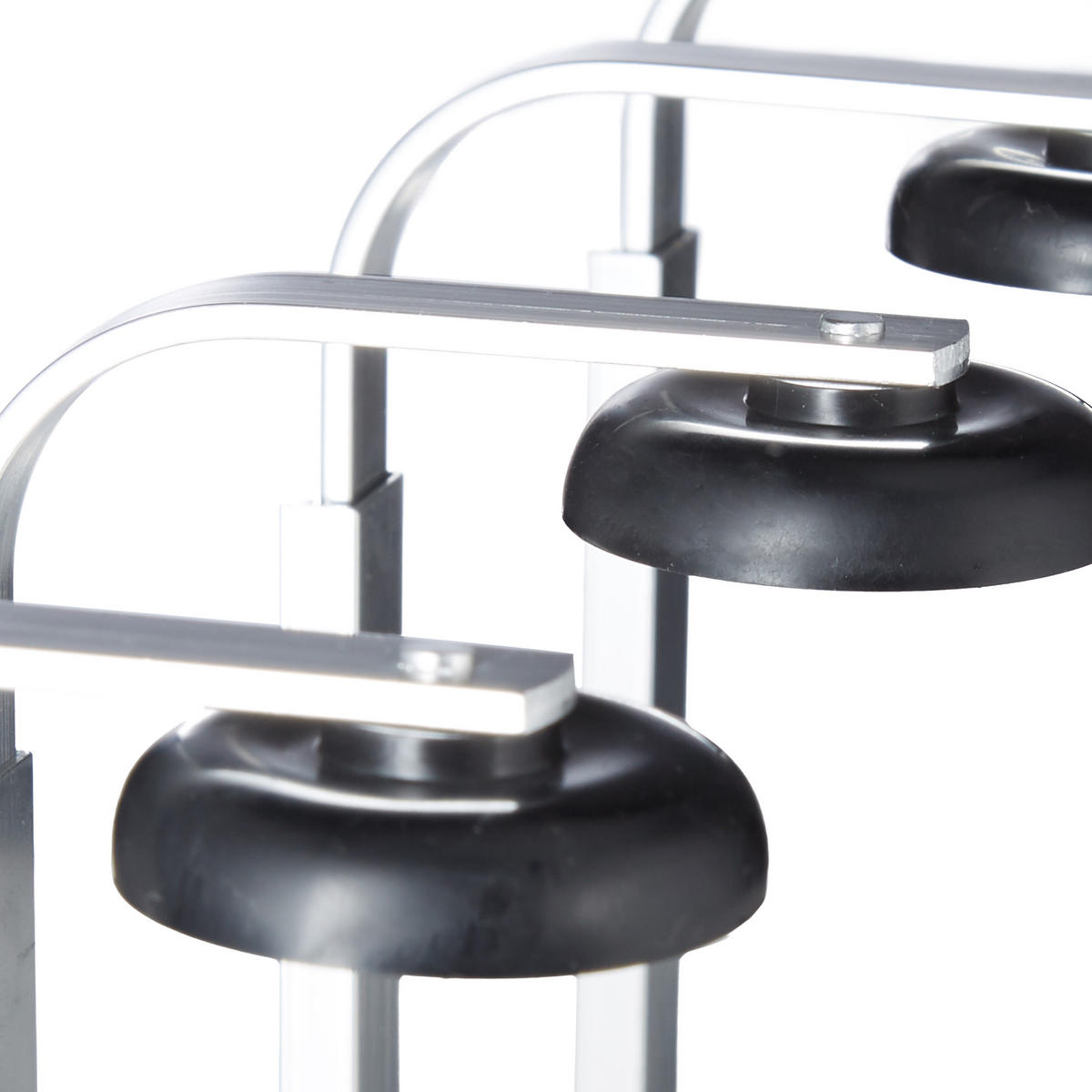 BARBUTLER - Silberfarben, Kunststoff/Metall (73/36/11cm) - Relaxdays