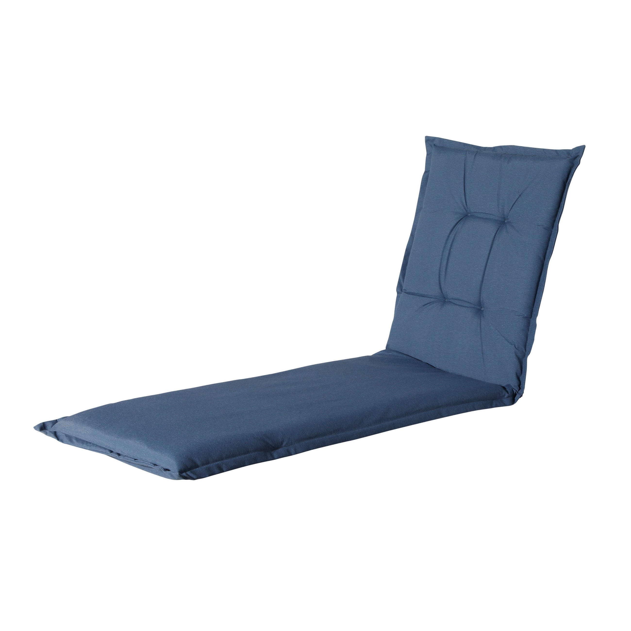 LIEGENAUFLAGE Panama 200/65 cm - Dunkelblau, Textil (60/7/200cm) - Madison