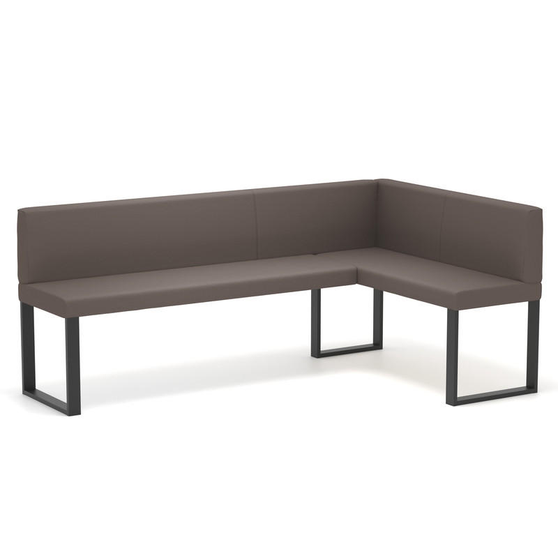 Idohome Eckbank Braun 168x128 cm