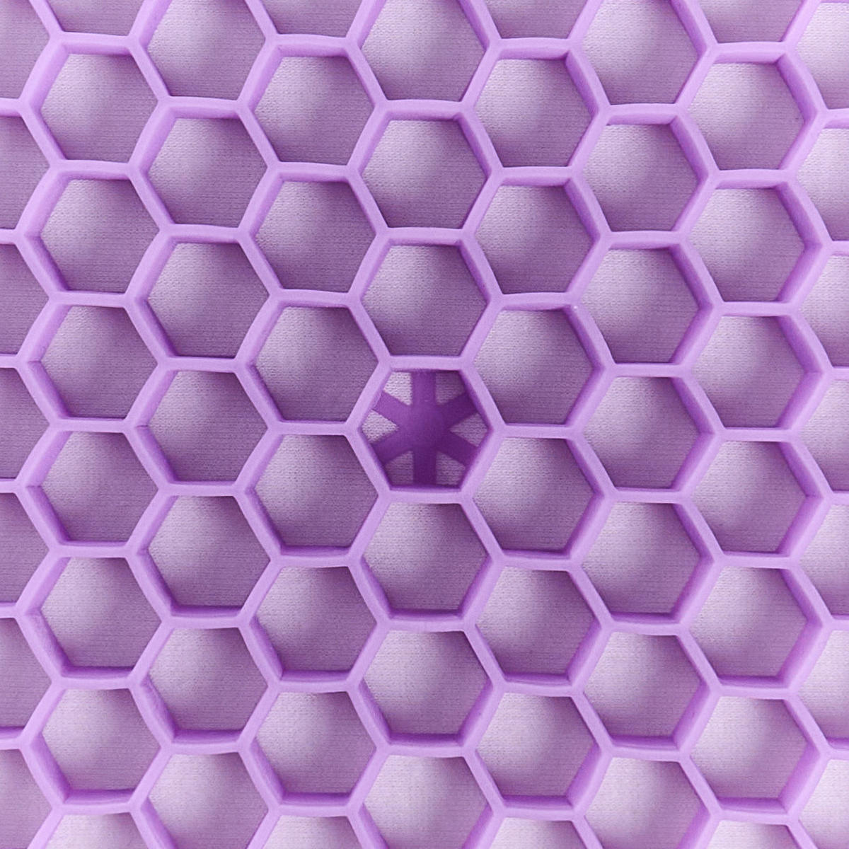 KOPFKISSEN Violett 54/37 cm Athos - Violett/Weiß, Textil (54/37cm) - Beliani