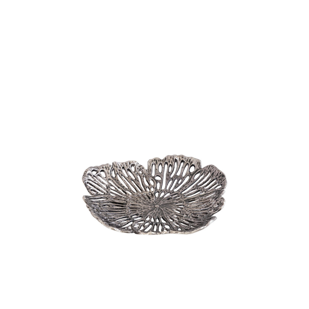 WANDPANEEL Ryhann Silber 31/30/6cm - Silberfarben, Metall (30/6/31cm) - PTMD Collection
