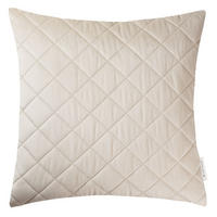 ZIERKISSENHÜLLE FrenchVelvet Quilt beige 45x45cm - Beige, Textil (45/45cm) - Tom Tailor