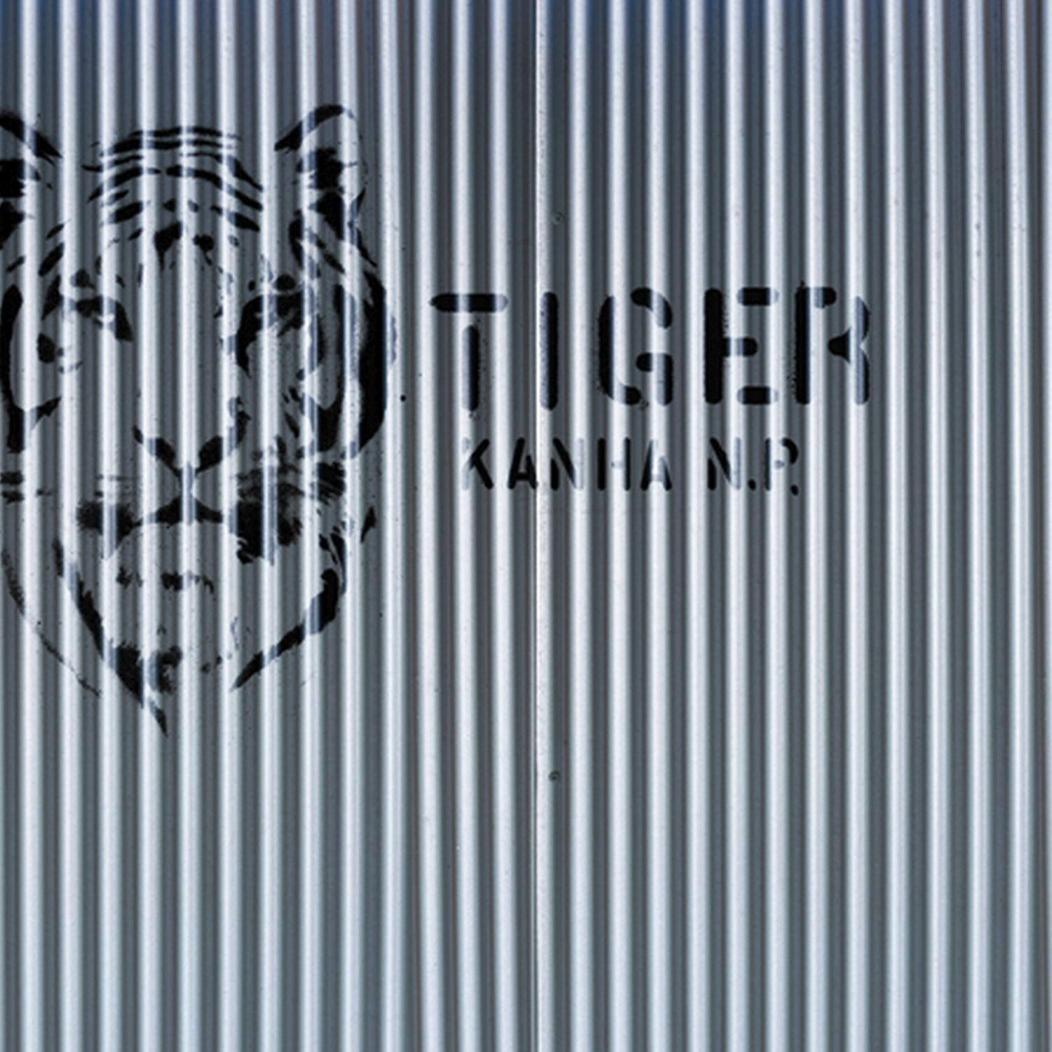 FOTOTAPETE Tigern 424 x 280 cm - Beige, Papier (424/280cm) - Sanders & Sanders