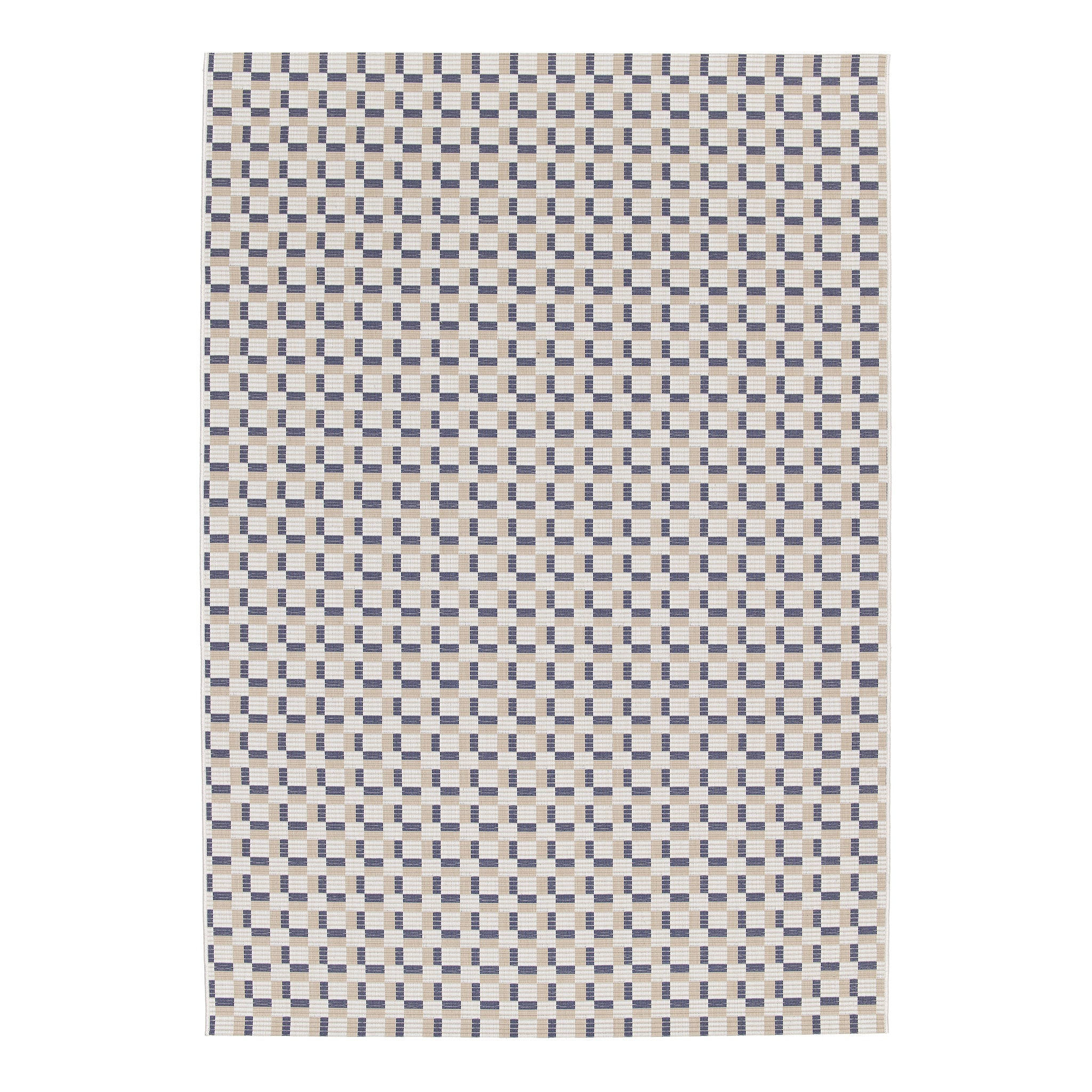 DESIGN Teppich für Innen und Außen blau - Blau, Textil (160/230cm) - AFK Living