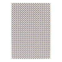 DESIGN Teppich für Innen und Außen blau - Blau, Textil (160/230cm) - AFK Living