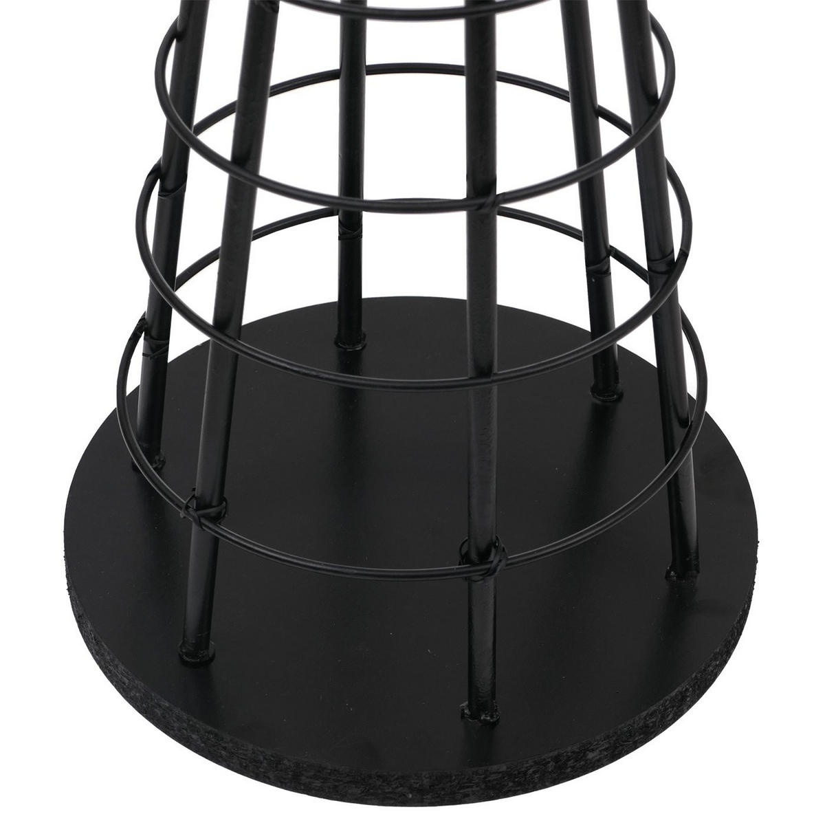 DEKO-BAUM Schwarz - Schwarz, Metall (38/160cm) - MCW