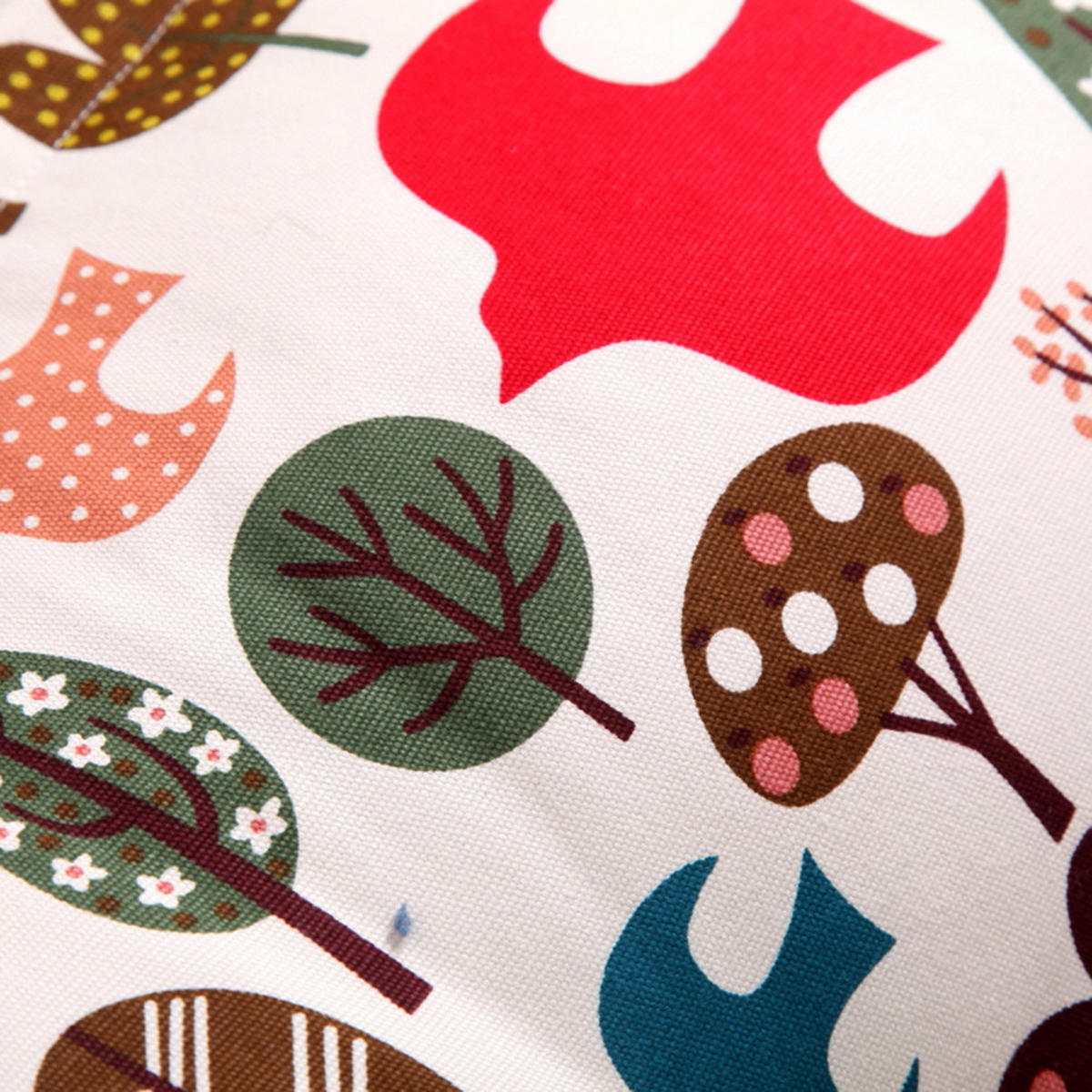 KEILKISSEN Kontur 100% Baumwolle Blumen 60 cm - Waldgrün, Textil (55/60cm) - Vercart