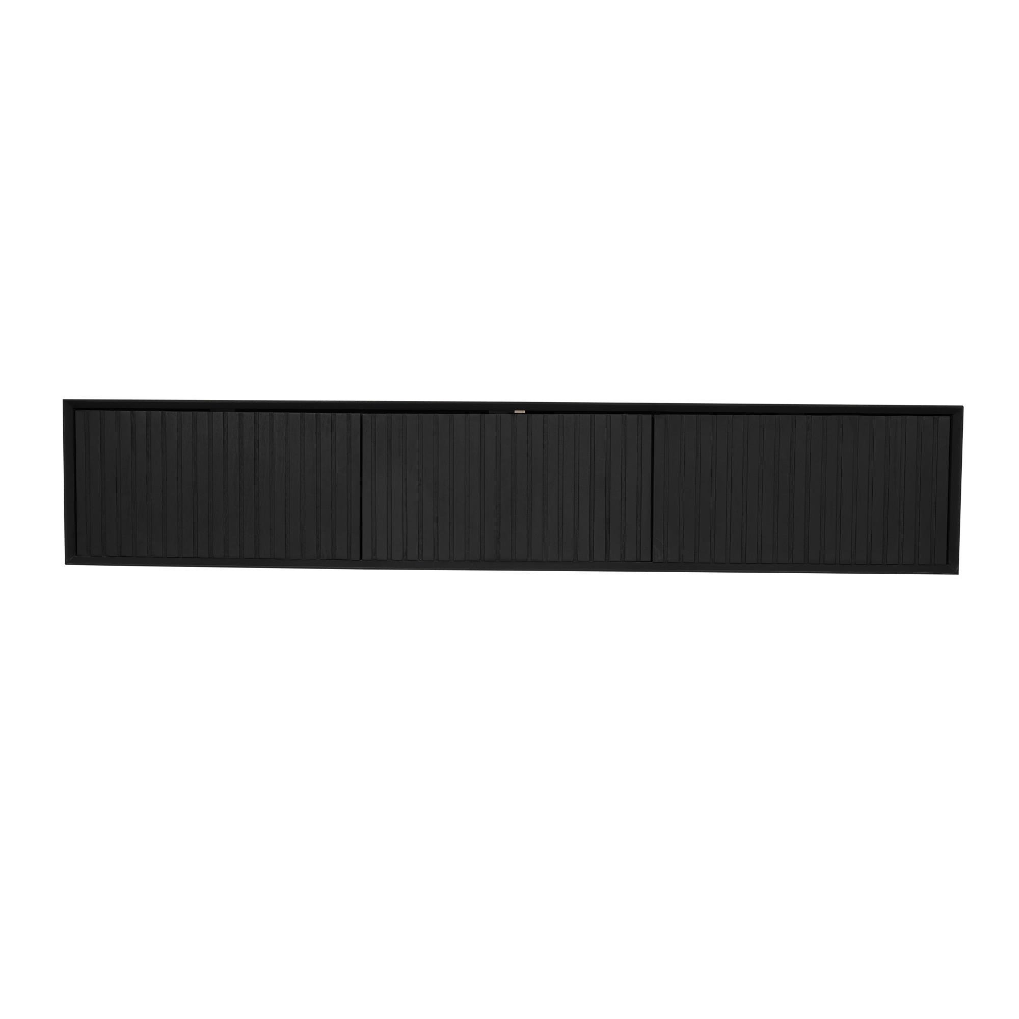 Starfurn TV-MÖBEL Schwarz 160cm × 35cm × 30cm