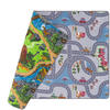 STRASSENTEPPICH BEIDSEITIG STRASSENLANDSCHAFTEN - Grau, Textil (133/133cm) - Snapstyle