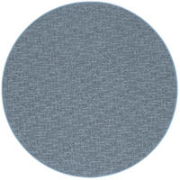 SCHLINGEN DESIGNER TEPPICH NIVA RUND - Blau, Textil (200/200cm) - Snapstyle