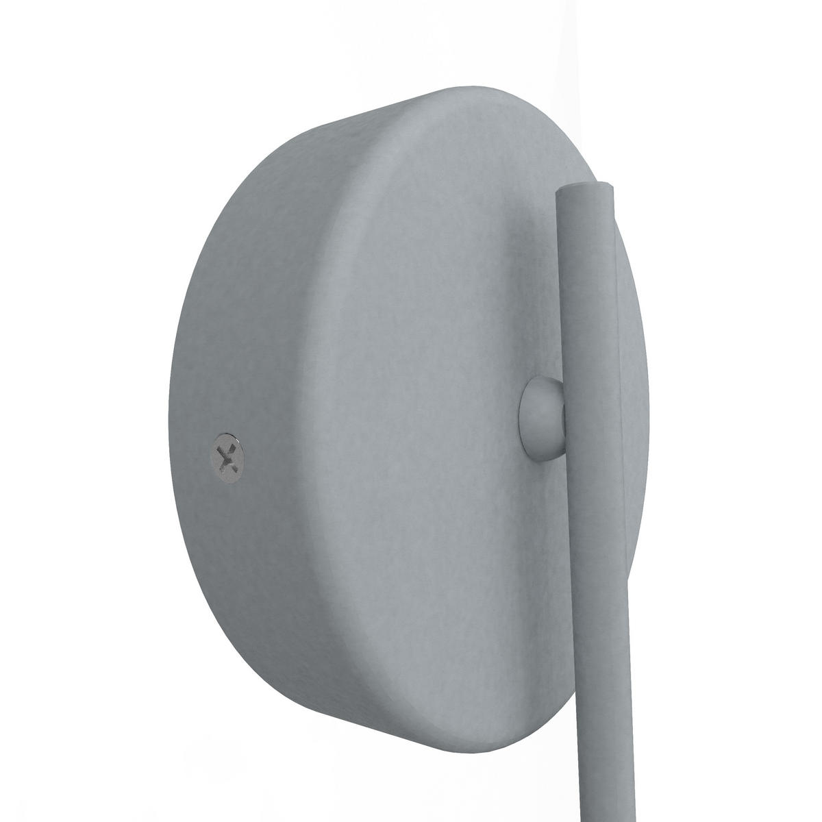 WANDLEUCHTE - Grau, Metall (12/30/20cm) - Lumicom
