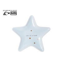 TELLER Einzigartig in Blau - 17cm - Blau, Keramik (0.1/0.1/0.1cm) - Blond Amsterdam