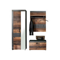 GARDEROBE Braun - Braun, Holzwerkstoff (160/192/37cm) - ebuy24