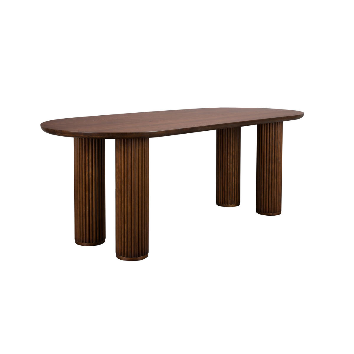 ESSTISCH Dean 220x90 cm - Braun, Holz (220/90/76cm) - Dutchbone
