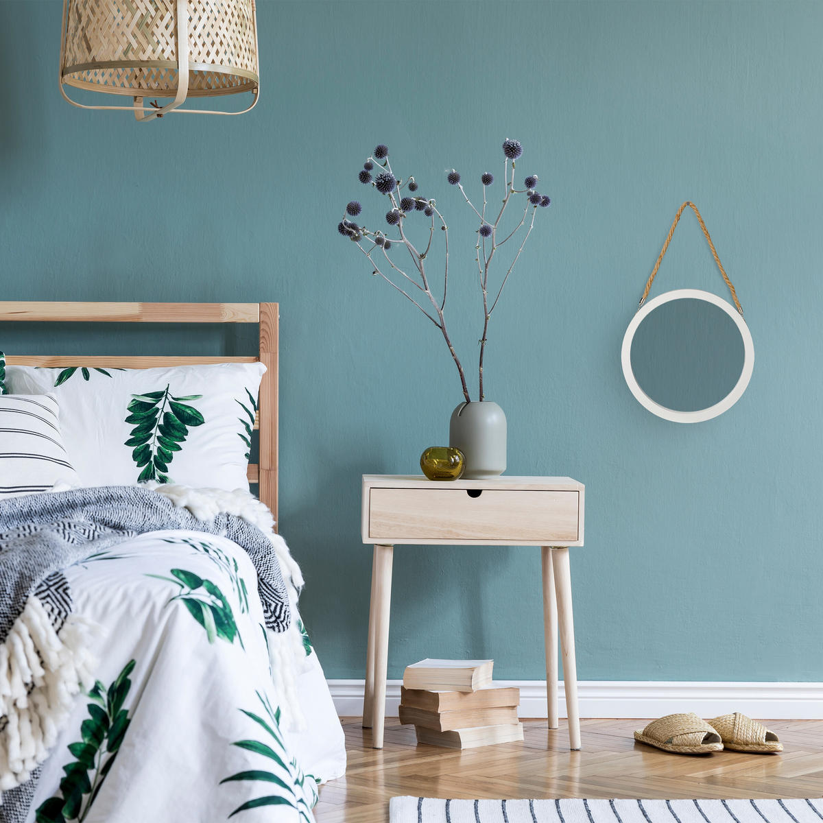 WANDSPIEGEL - Weiß, Glas/Kunststoff (35/58/2cm) - Relaxdays