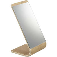 SCHMINKSPIEGEL 7363 Braun Holz 23,3 x 13 x 12 cm - Braun, Holz (13/23.3/12cm) - Yamazaki