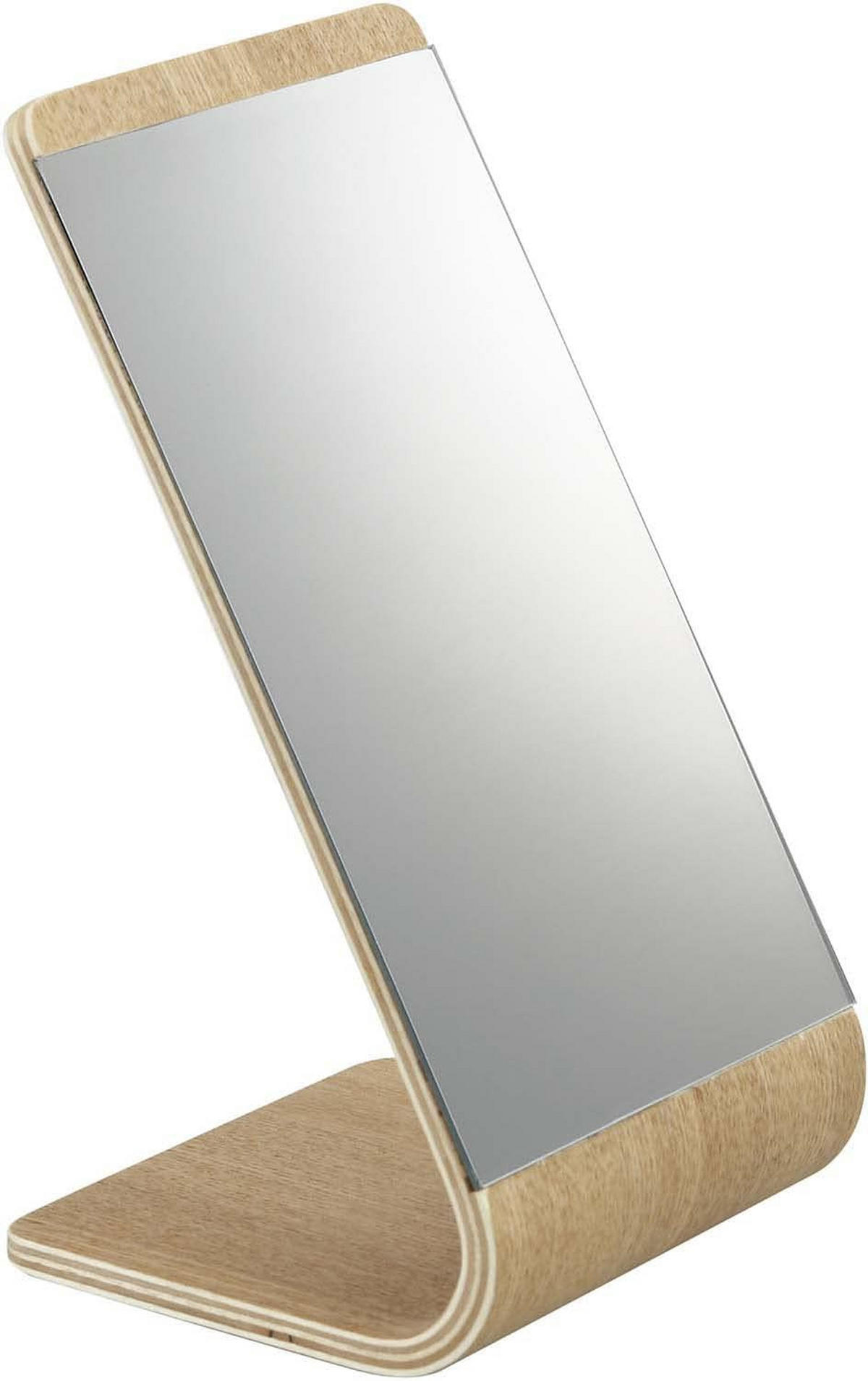 SCHMINKSPIEGEL 7363 Braun Holz 23,3 x 13 x 12 cm - Braun, Holz (13/23.3/12cm) - Yamazaki