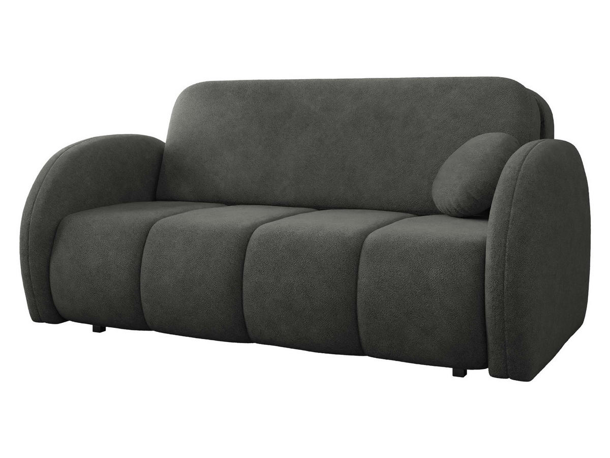 SCHLAFSOFA Viva Comfy IV - Schwarz, Holz/Textil (172/85/103cm) - MIRJAN24