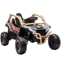GELÄNDEFAHRZEUG DE-06262 für kinder KAWASAKI lizenziert mit Fernbedienung Gelb - Gelb, Kunststoff/Metall (100/64/56cm) - ComfortXL