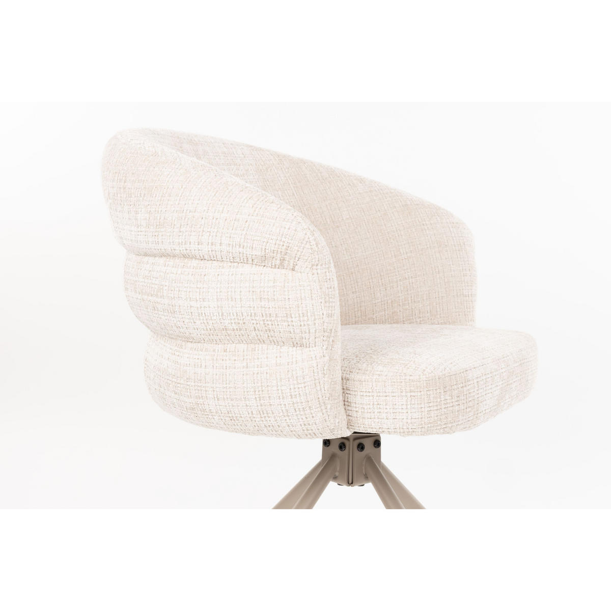 ESSZIMMERSTÜHLE Marjolein Armleuning Beige - 2 er Set - Beige, Kunststoff (62/77/63cm) - Housecraft Living