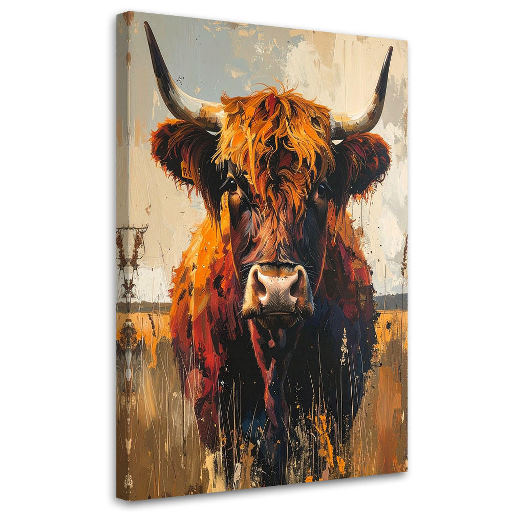 Feeby Leinwandbild, Braun 80x120 cm