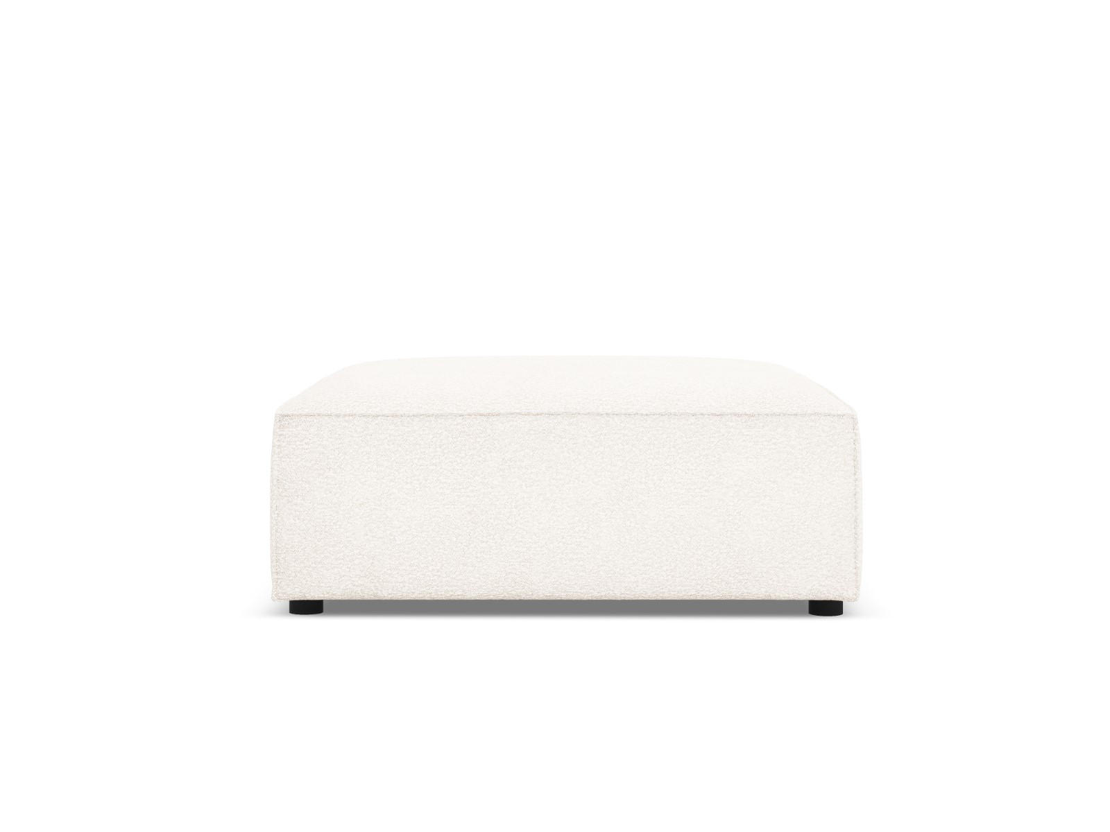 POUF Jodie aus Boucle beige - Beige, Textil (80/40/102cm) - Micadoni
