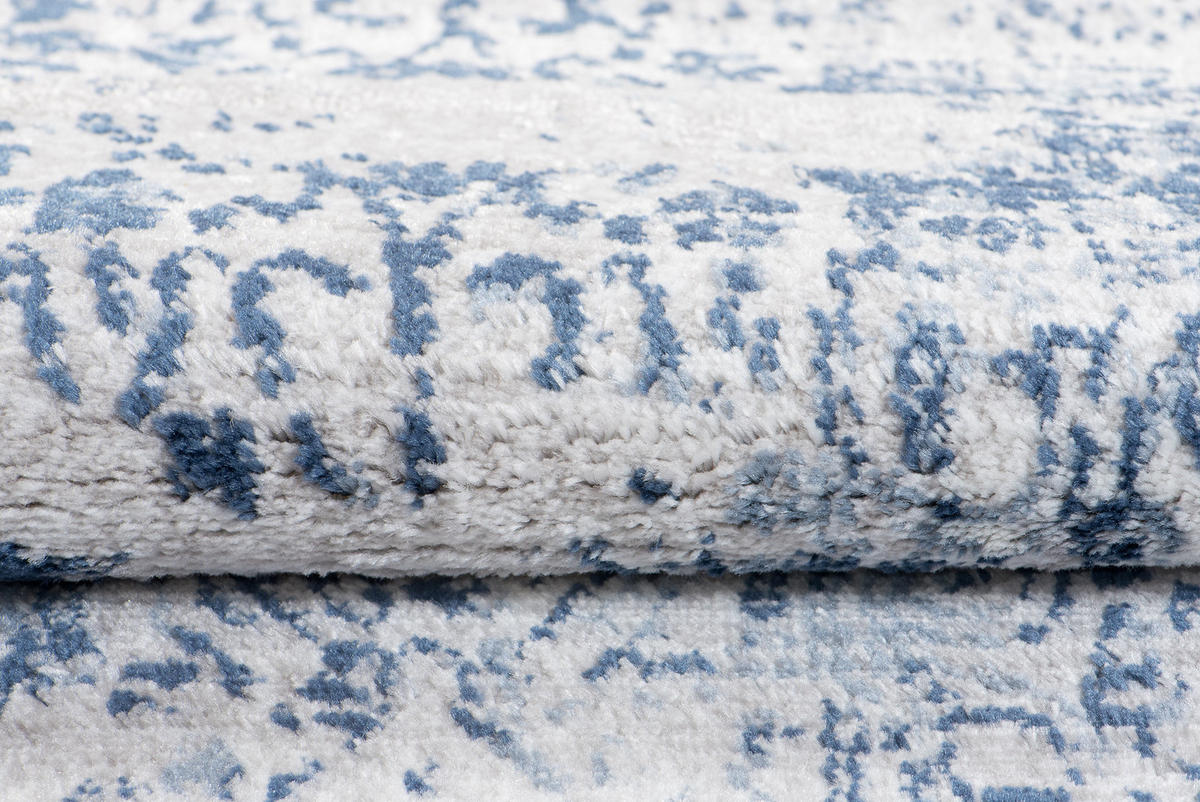 TEPPICH SKY Blau Grau 180/250 cm - Blau, Textil (180/250cm) - Tapiso