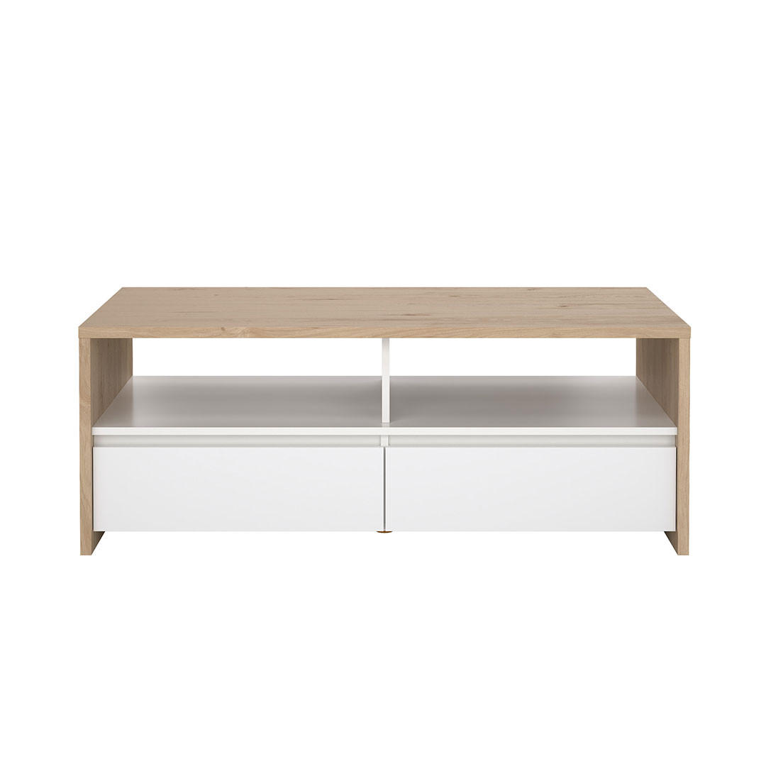 COUCHTISCH, Next, Eiche, Spanplatte foliert, 120 x 61 x 46 cm - Eichefarben, Holzwerkstoff (61/120/46cm) - ebuy24