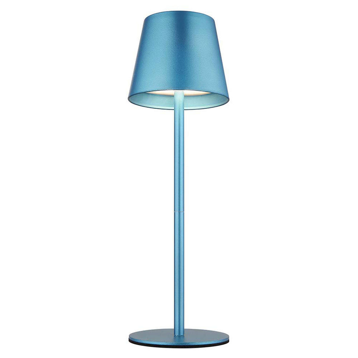 LED AUSSENLEUCHTE VANNIE I Blau - Blau, Metall (11.5/11.5/36cm) - Globo Lighting