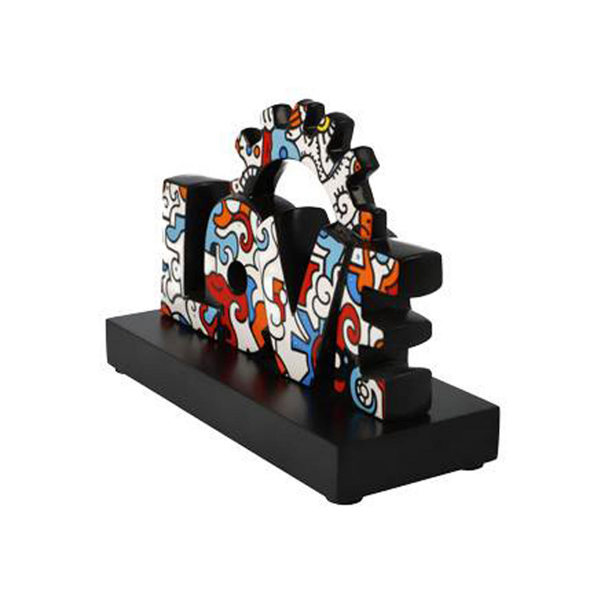 DEKOFIGUR Evolution of love, Dekoration, Porzellan - Multicolor, Keramik (0.85/15/22cm) - Goebel