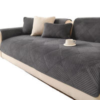 SOFADECKE Neue Universelle rutschfeste Dunkelgrau 1 Stück - Dunkelgrau, Textil (70/70cm) - Kaket