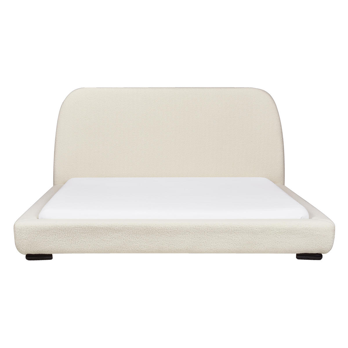 WASSERBETT 160x200 cm Beige Roisel - Creme, Textil (160/200cm) - Beliani