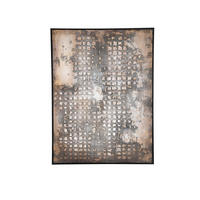 WANDPANEEL Pathe Braun 92.5/4.5/122.5cm - Braun, Kunststoff (4.5/122.5/92.5cm) - PTMD Collection