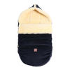 LAMMFELL-FUSSSACK Filius Cord, dark blue sea - Dunkelblau, Fell (46/6/100cm) - Kaiserbaby