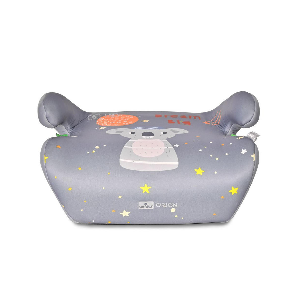 KINDERSITZE i-Size Orion grau (125-150cm) Boostersitz, Bezug waschbar - Grau, Kunststoff (41/20/37cm) - Lorelli