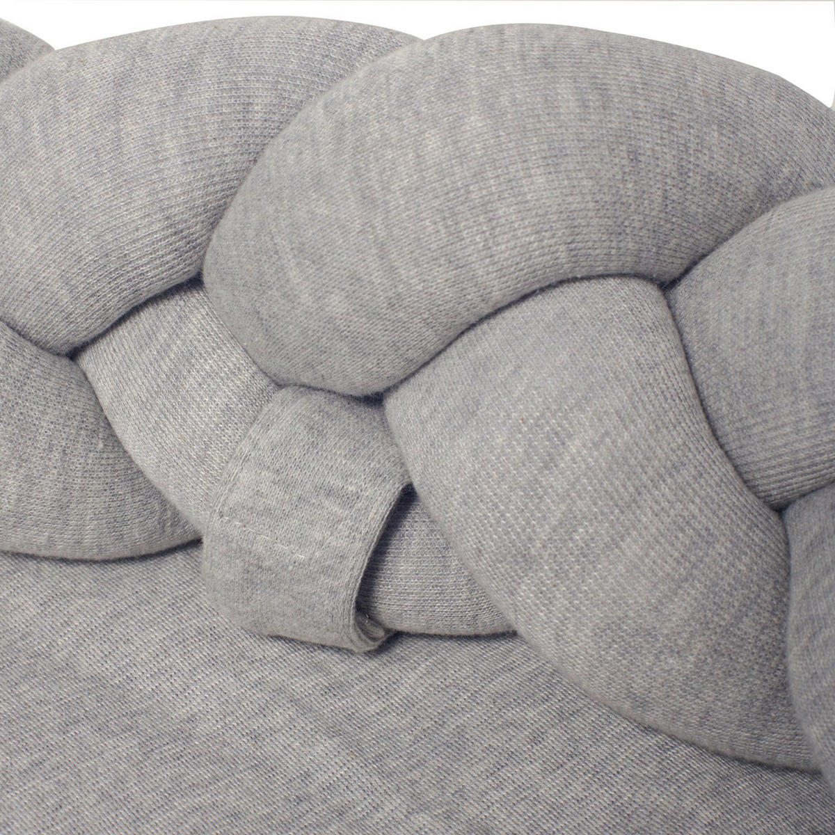 BABY Nest geflochten Grau - Grau, Textil (60/90cm) - nordic coast company