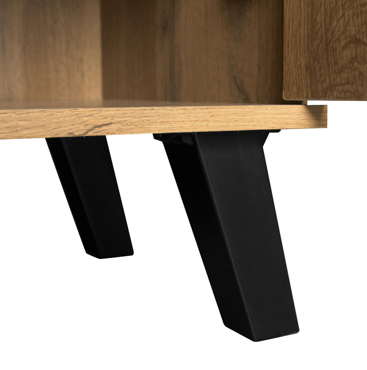 KOMMODE aus Spanplatte 80,5x35x109,5cm in Naturfarben - Naturfarben, Holzwerkstoff (80.5/109.5/35cm) - Modfu