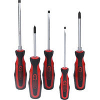 ERGOTORQUEPLUS SCHRAUBENDREHER-SATZ, 5-TLG - Multicolor, Kunststoff/Metall (34/14/50cm) - KS Tools