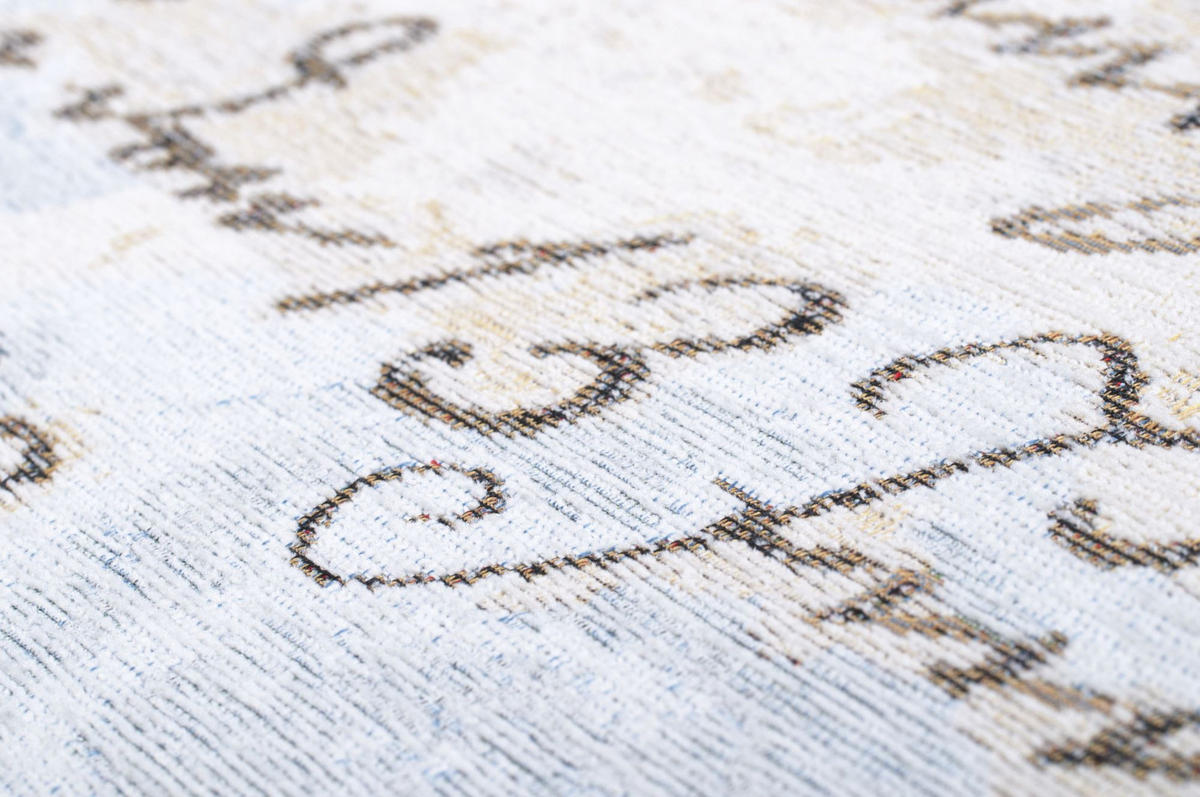FALCHWEBTEPPICH Flomi Paris 200x290 cm - Beige, Textil (200/290cm) - THEKO