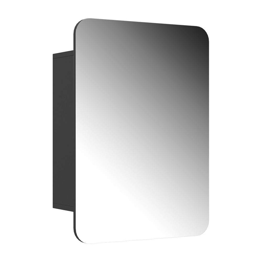 KOUPELNOVÁ ZRCADLOVÁ SKŘÍŇKA Zino Antracit - antracitová, kompozitní dřevo (70/50/17.4cm) - Vicco